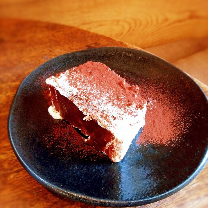 簡単リーズナブルなティラミス風ケーキ レシピ 作り方 By Bunbun Cafe 楽天レシピ